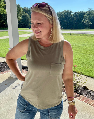 Tank Top - Olive