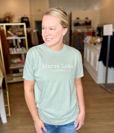 Morse Lake Unsalted Tee - Bay Blue