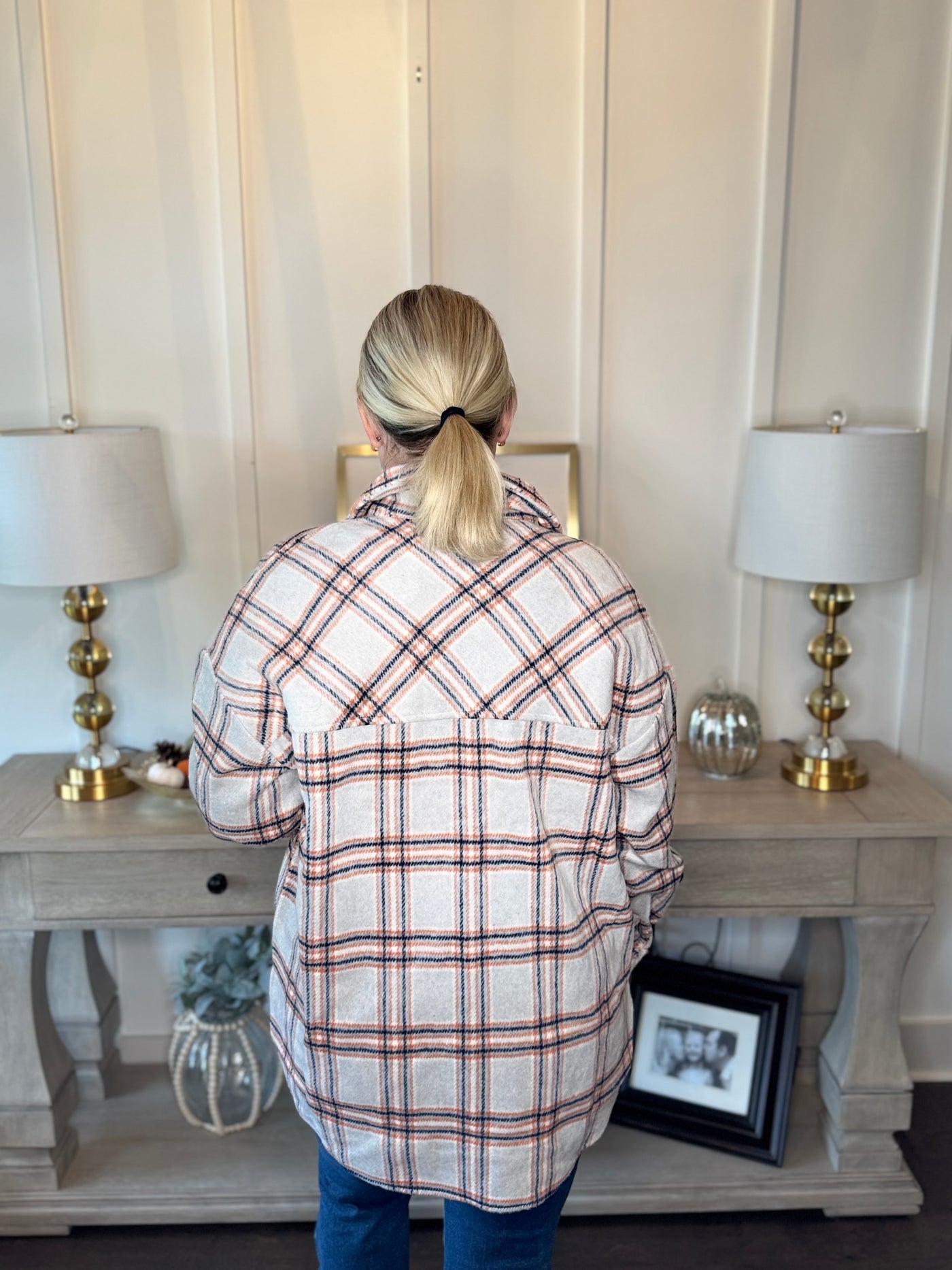Fall Vibes Shacket - Beige