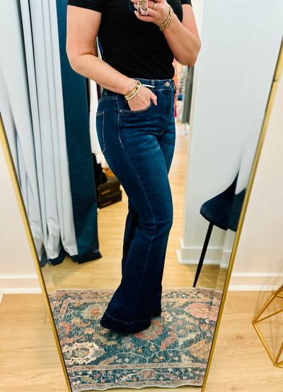 Risen - Tummy Control Flare Jeans