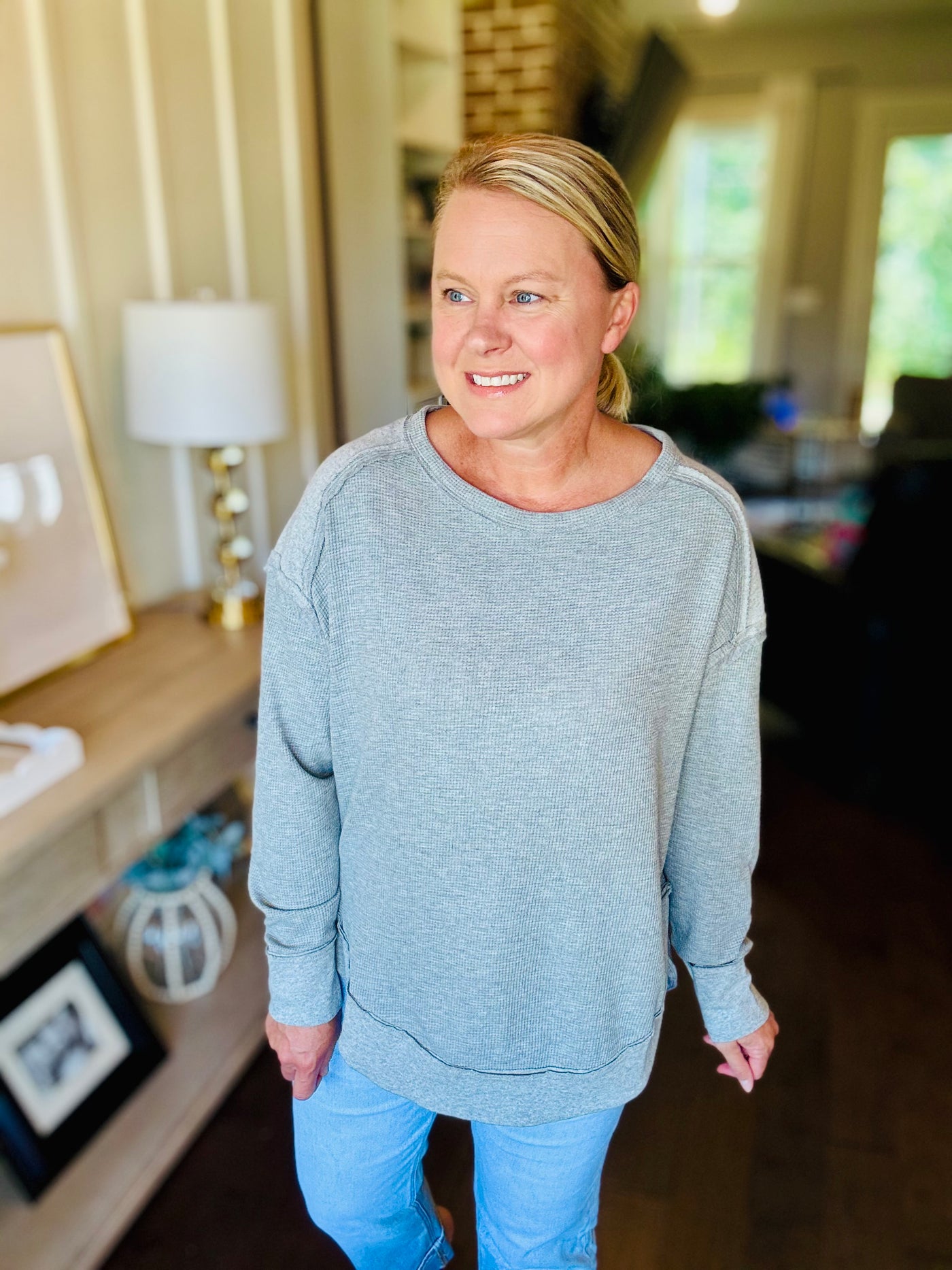 Oversized Pullover - Grey