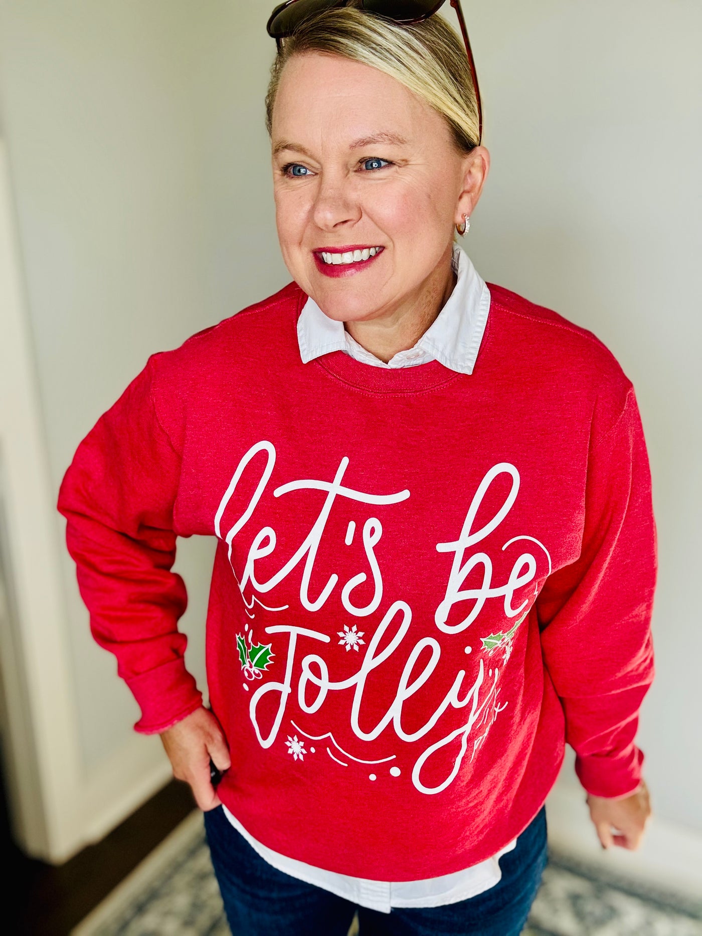 Let's Be Jolly Sweatshirt