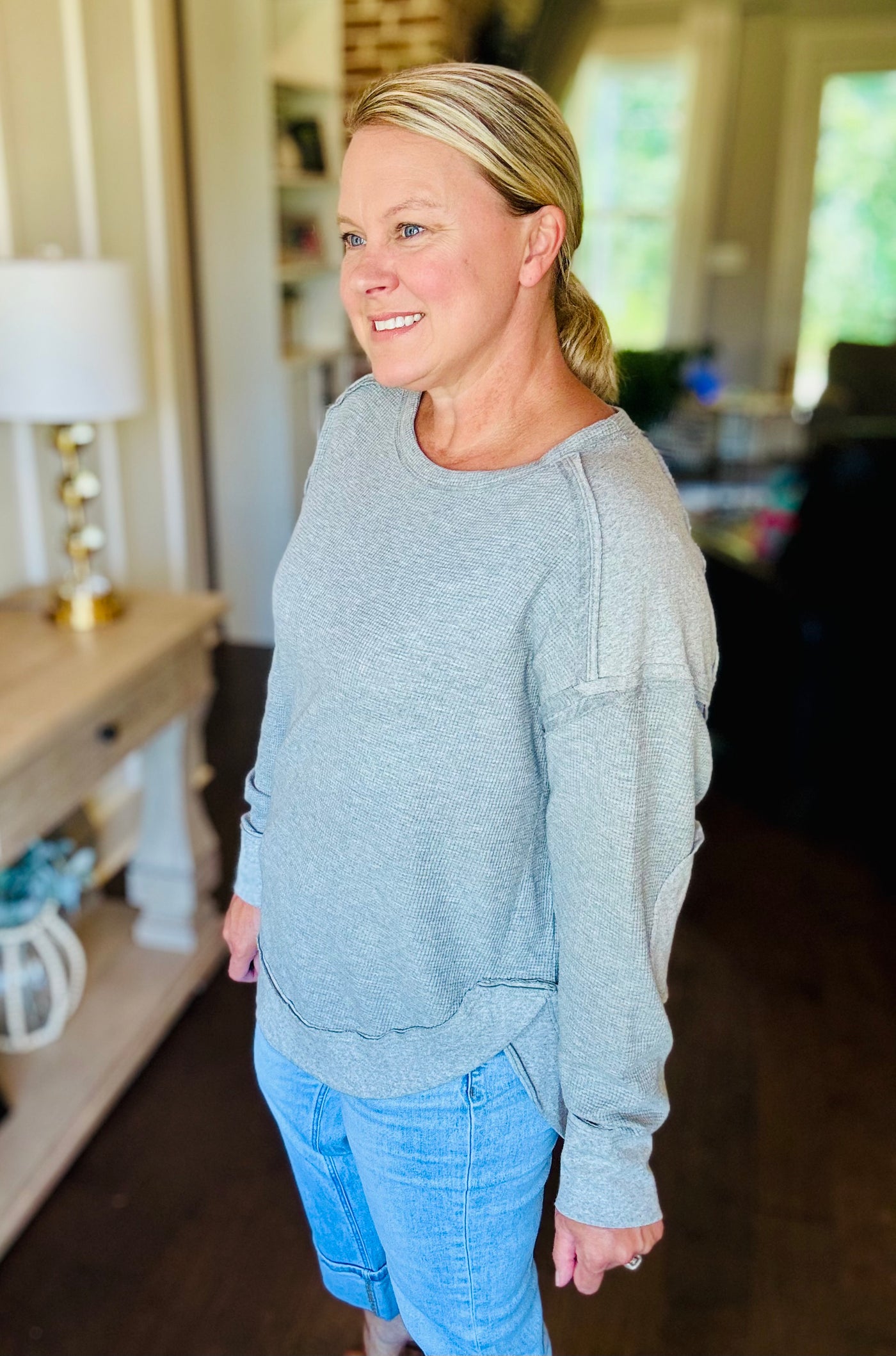 Oversized Pullover - Grey