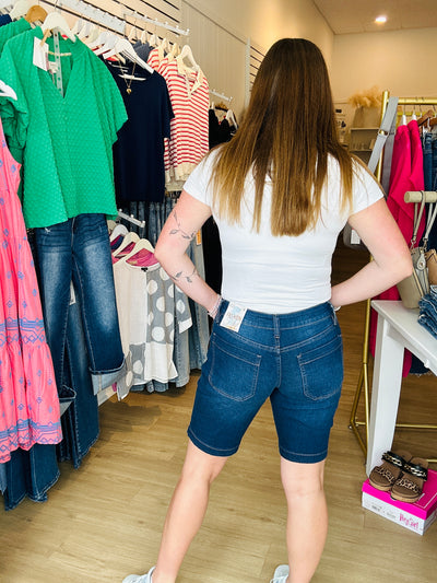 Bermuda Jean Shorts