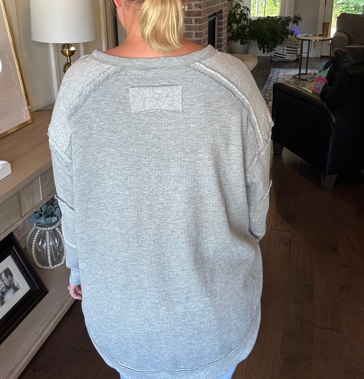 Oversized Pullover - Grey