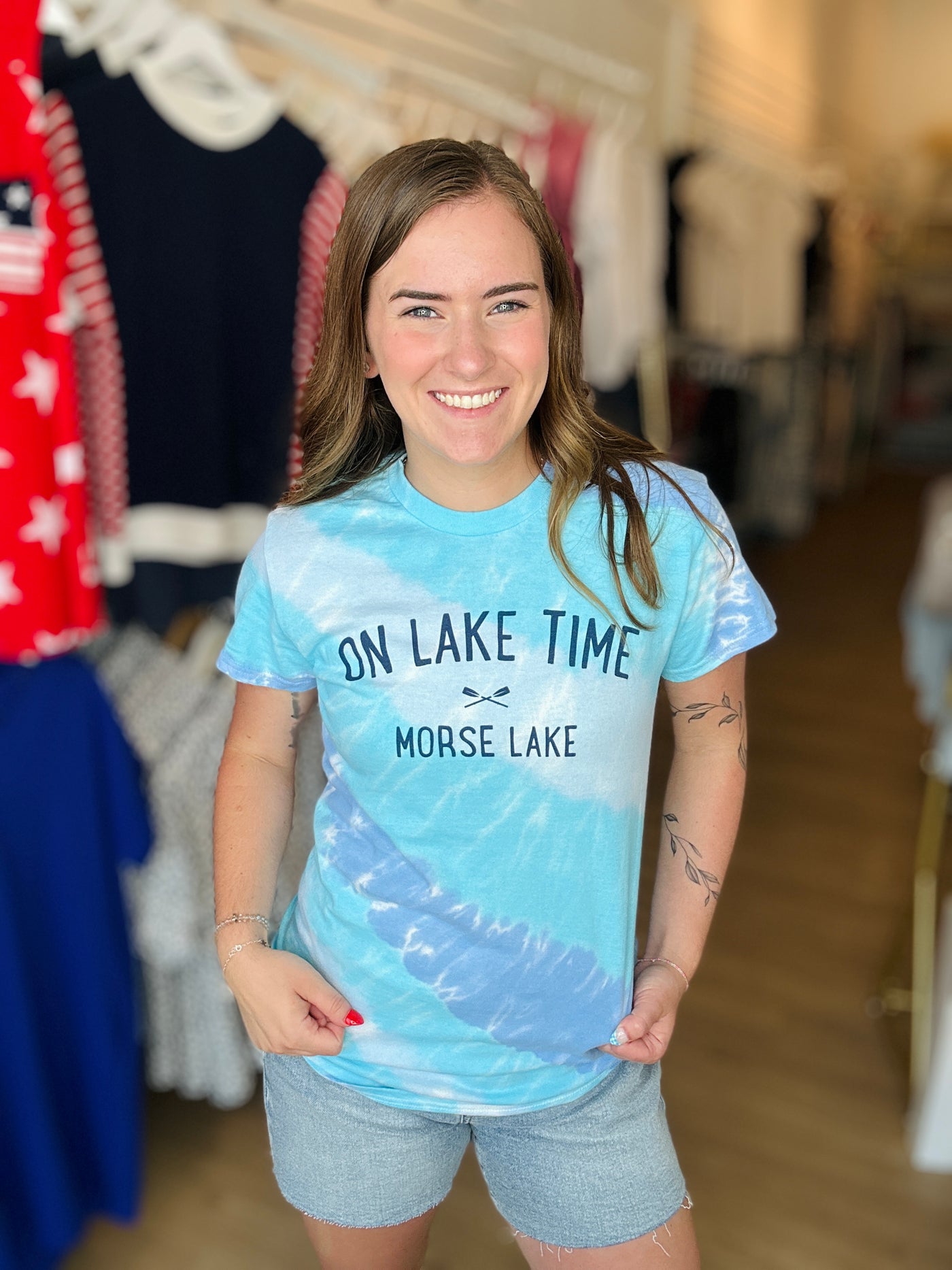 Morse Lake - On Lake Time Tee
