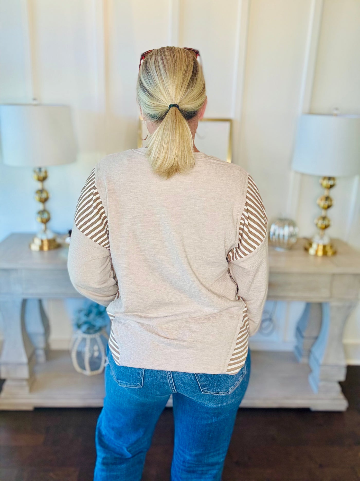 Wild West Top - Taupe