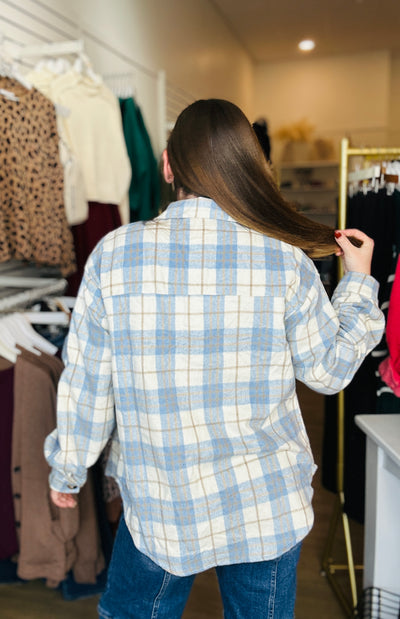 Plaid Flannel - Blue