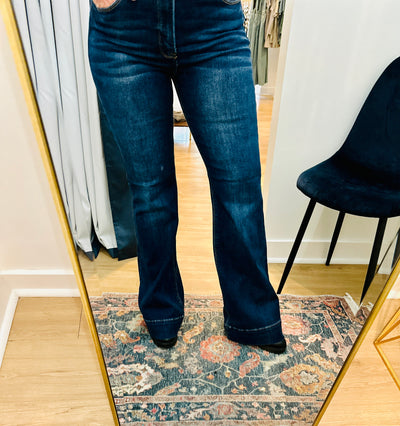 Risen - Tummy Control Flare Jeans