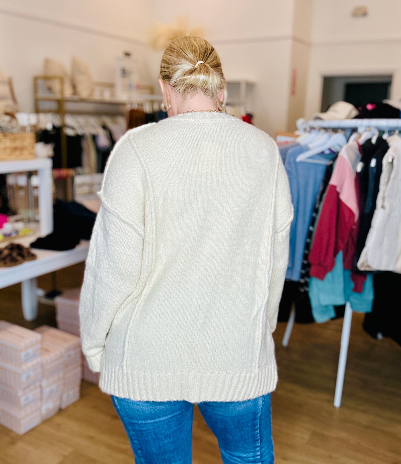 Luxuriously Soft Sweater - Cream