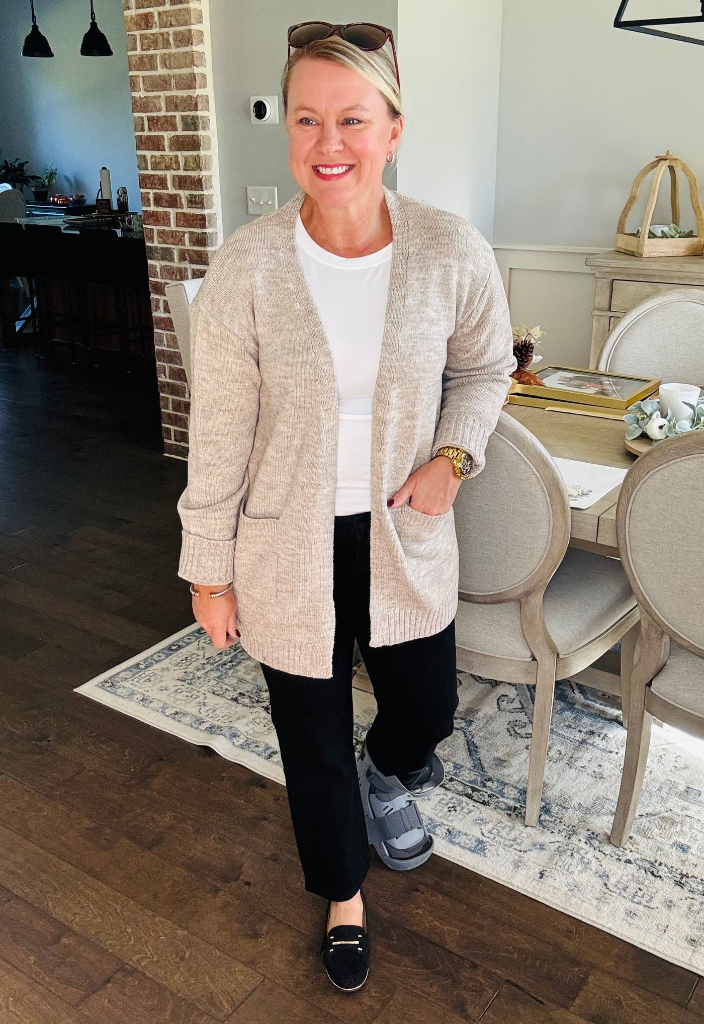 Comfy Cardigan - Sand Beige