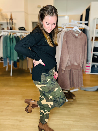 Camo Barrel Pants