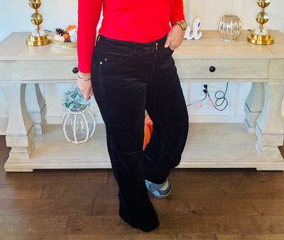 Judy Blue - Corduroy Trouser - Black