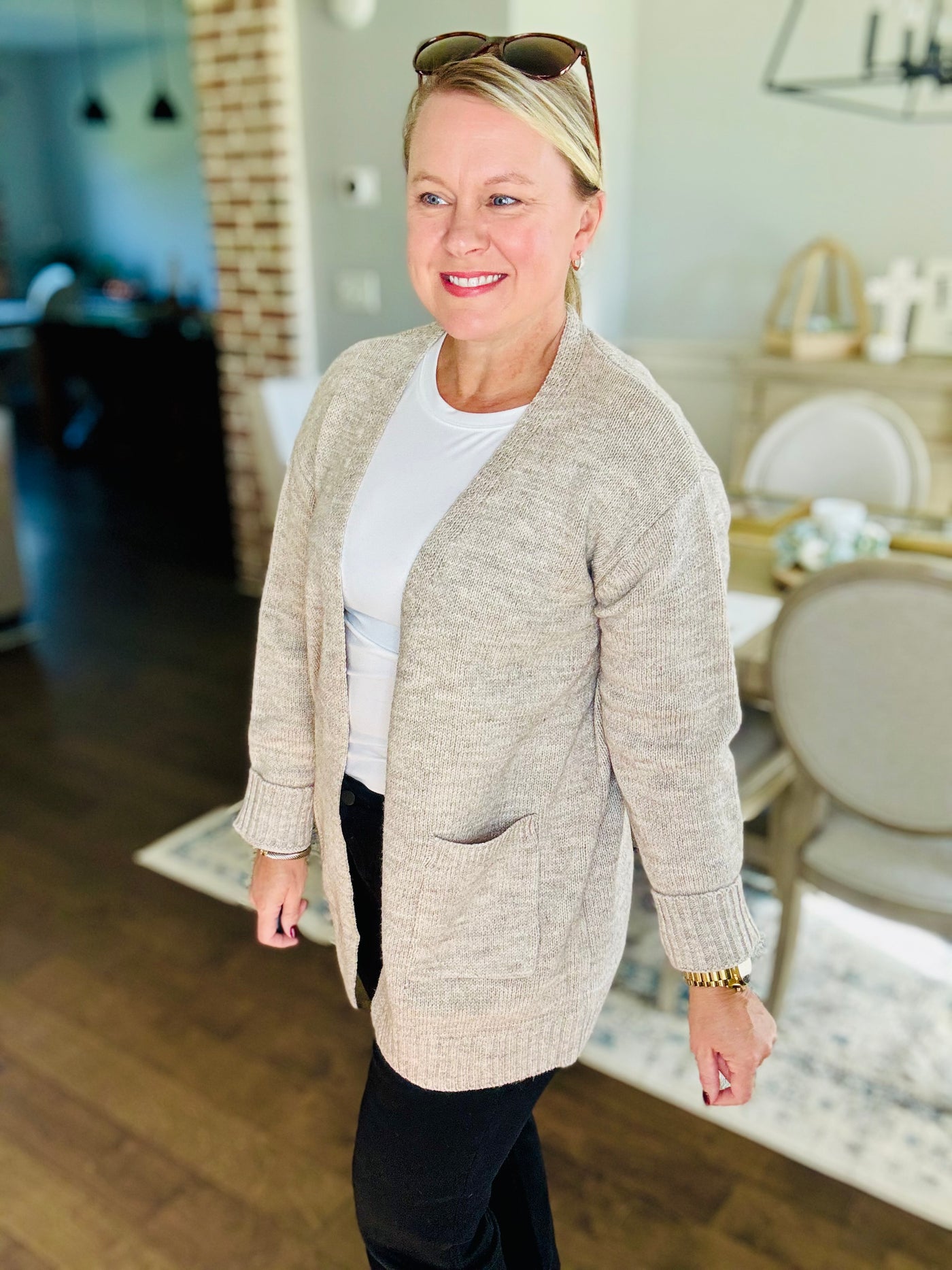 Comfy Cardigan - Sand Beige