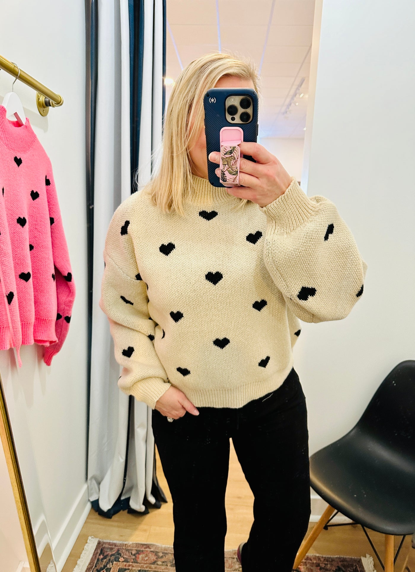 All Hearts Sweater - Taupe