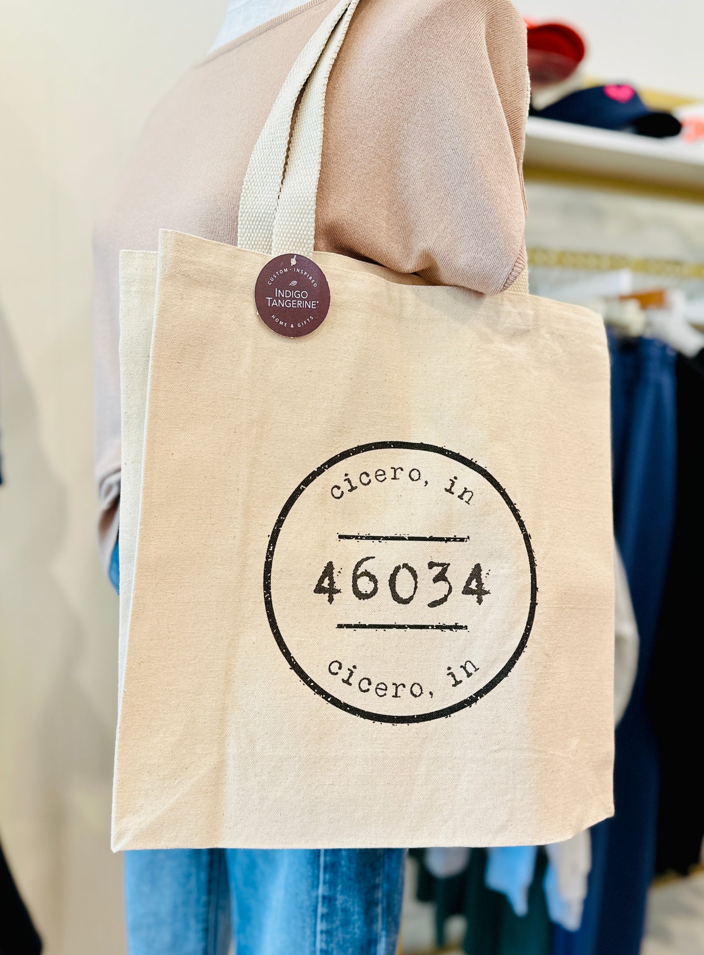 Cicero Postmark Tote Bag