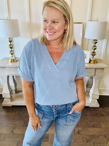Trudie Top - Denim