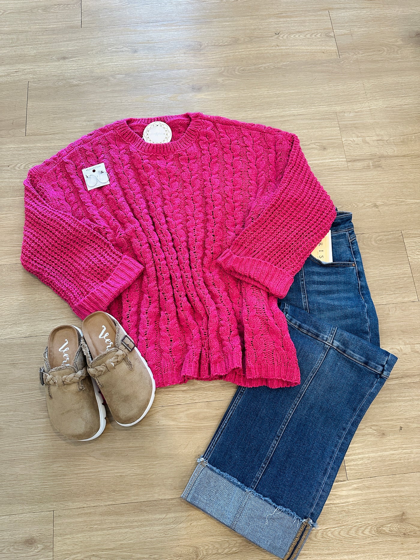 Pink Sweater