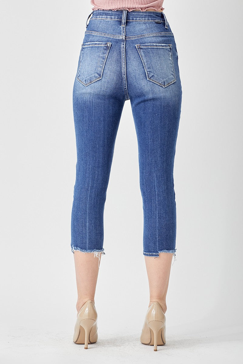Risen - High Rise Capri jeans