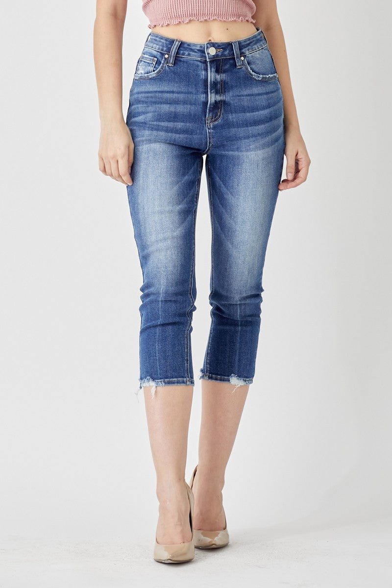 Risen - High Rise Capri jeans