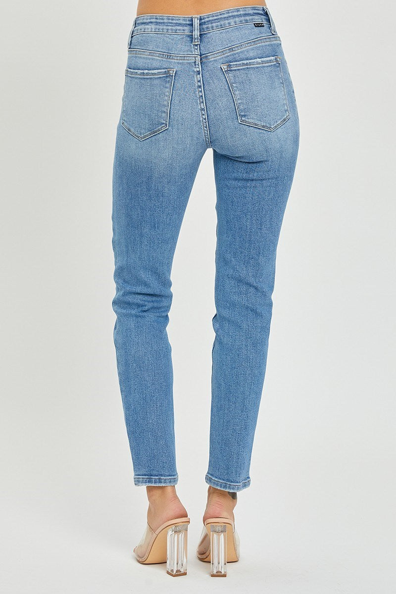 Risen - Mid Rise Relaxed Skinny Jean