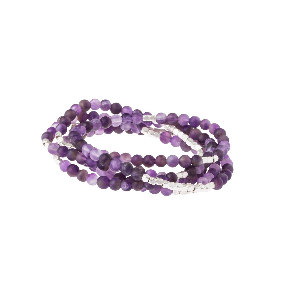 Scout - Stone Wrap Bracelet Necklace - Stone of Protection