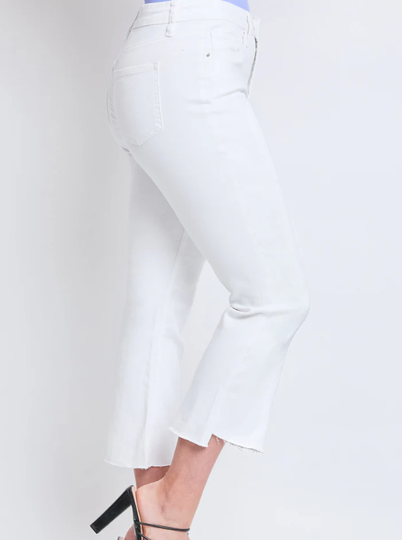 RFM Bootcut Crop Jean - White