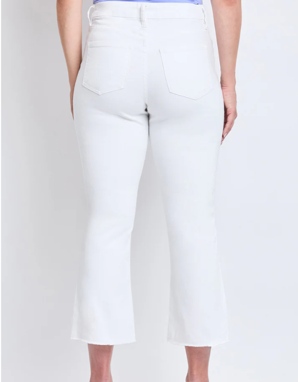 RFM Bootcut Crop Jean - White