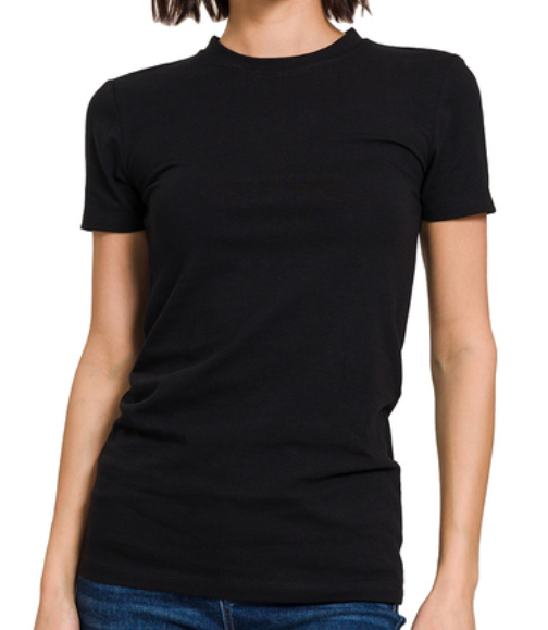 Basic Short Sleeve - Black