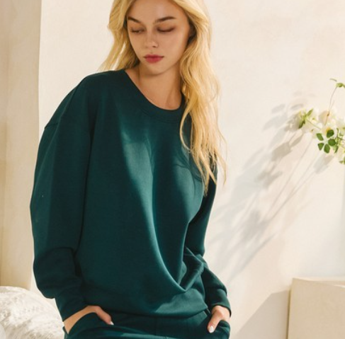 Scuba Crewneck - Dark Green