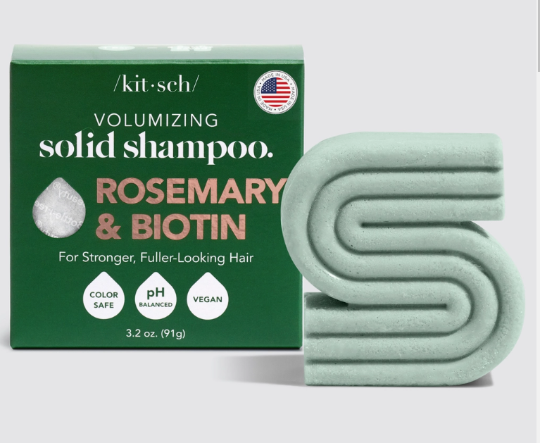 Kitsch - Rosemary & Biotin Volumizing Solid Shampoo