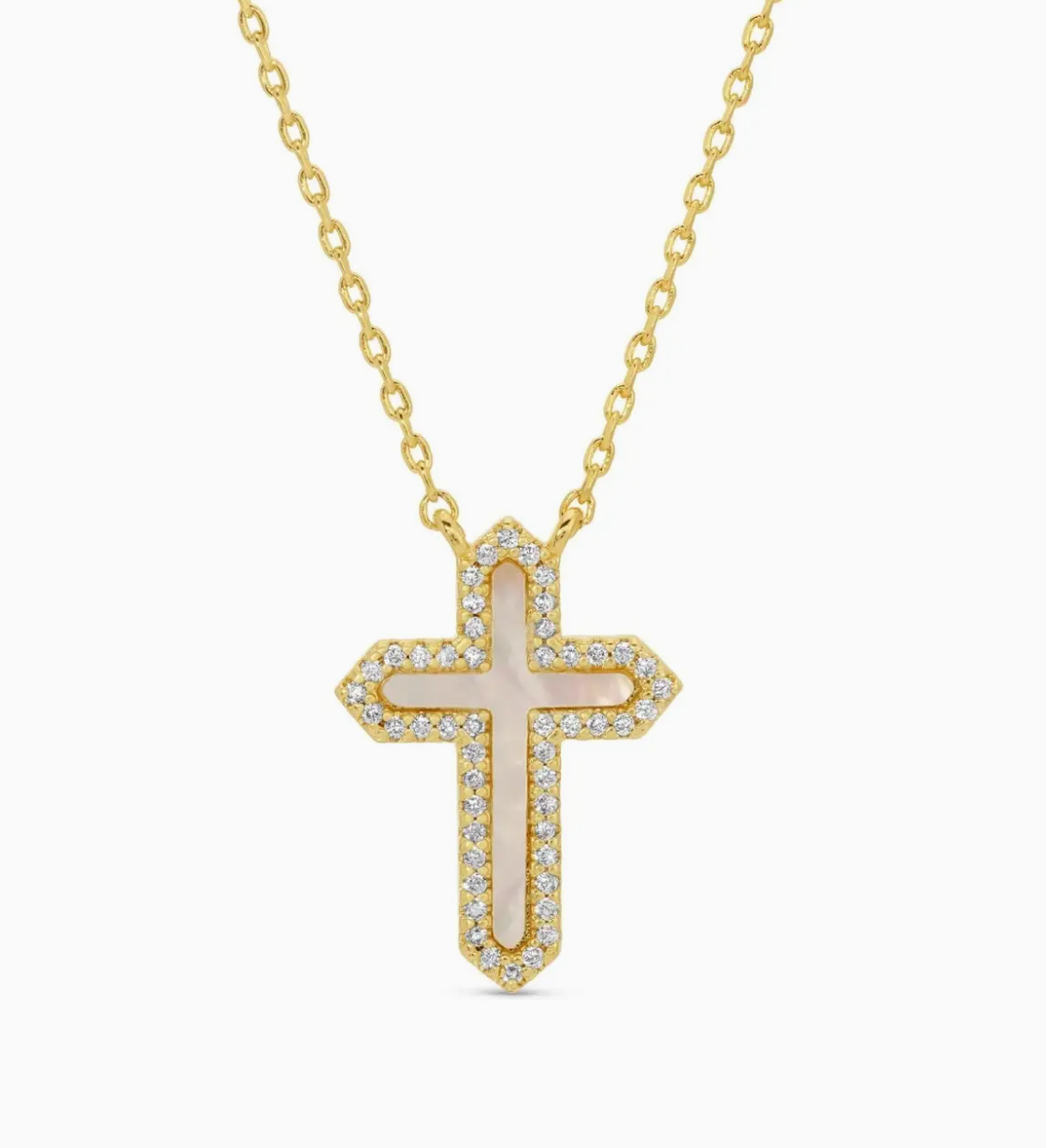 Splendid Iris - Feel The Faith Cross Necklace