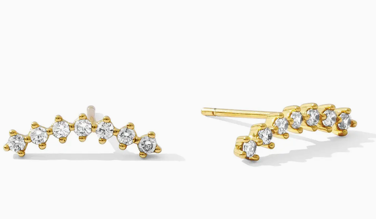 Glitz Crawler Stud - Gold