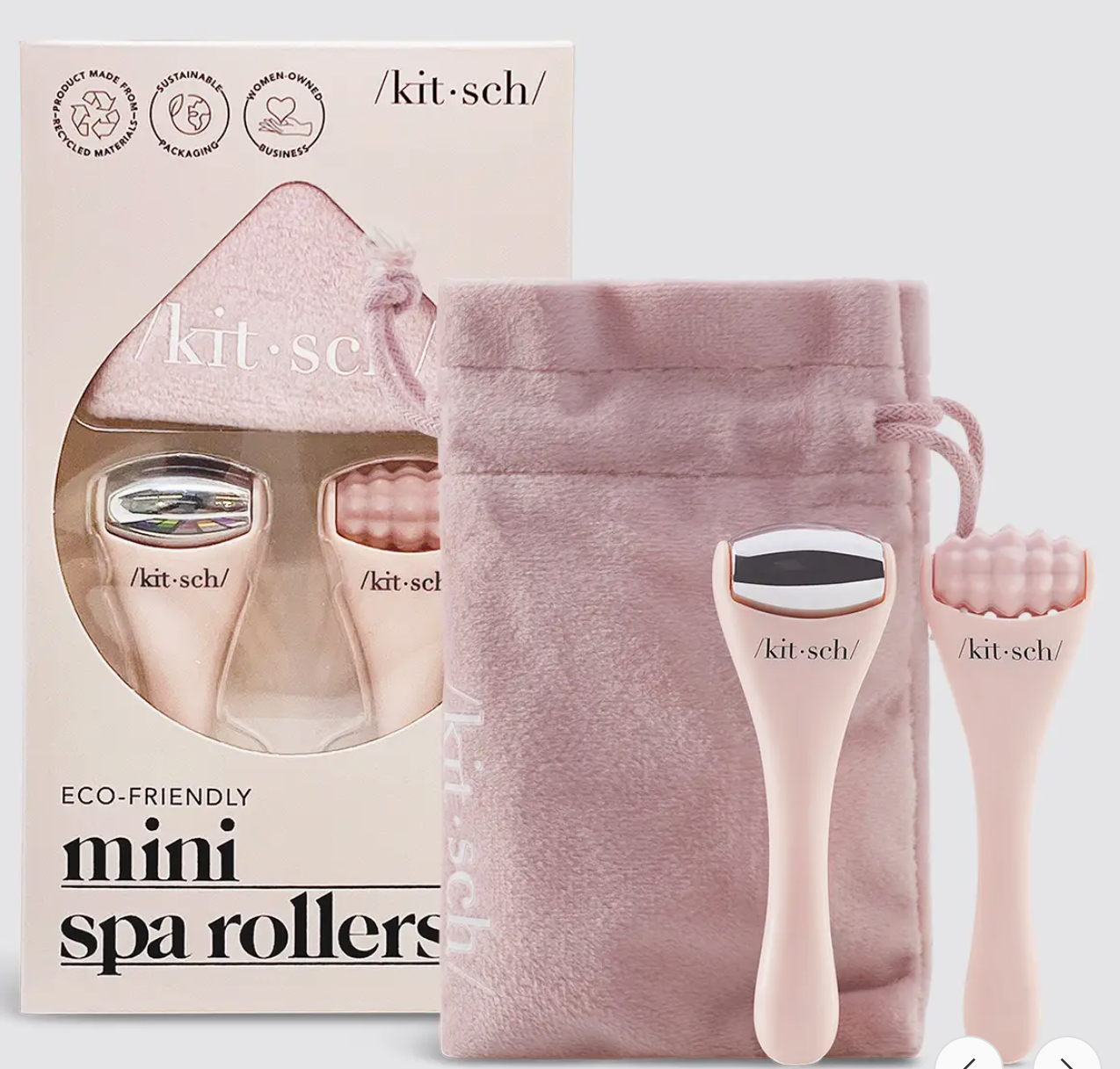 Kitsch - Mini Spa Rollers 2 piece set