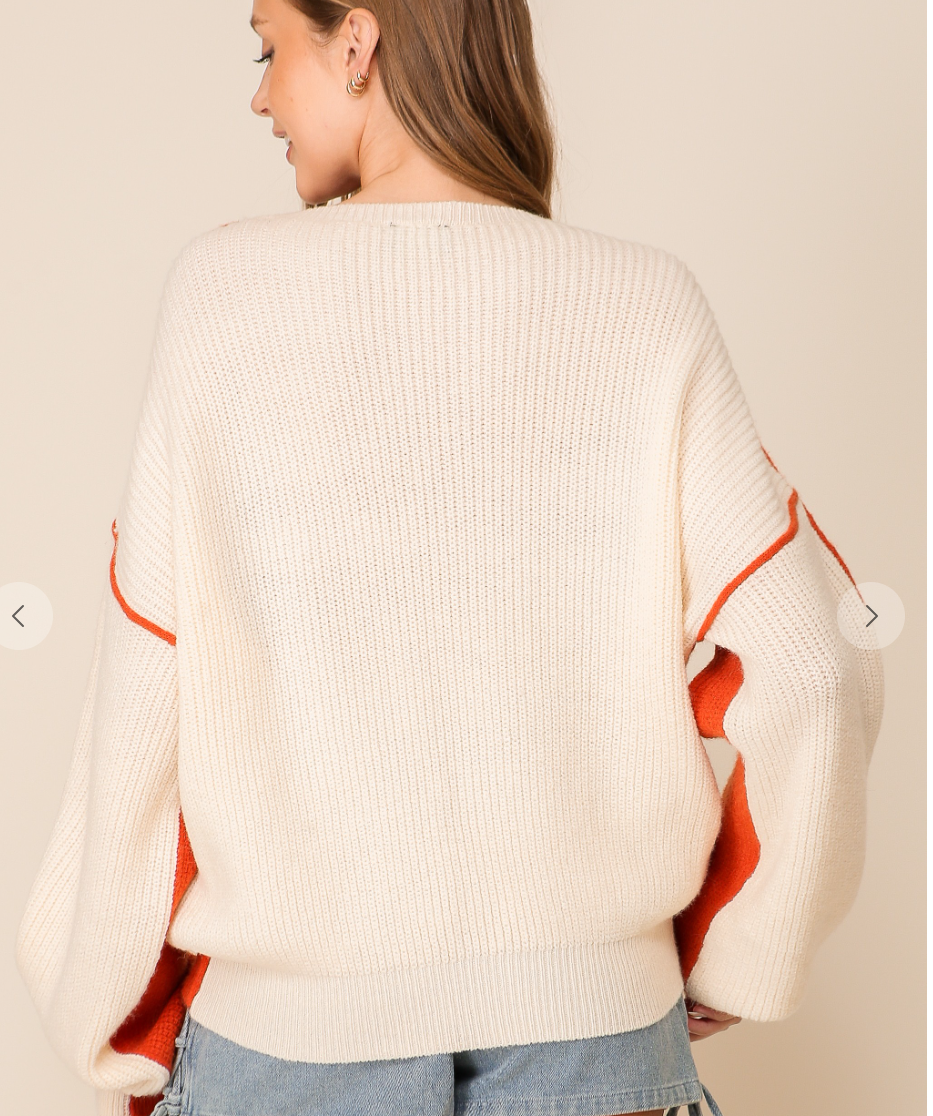 Game Day Colorblock Sweater