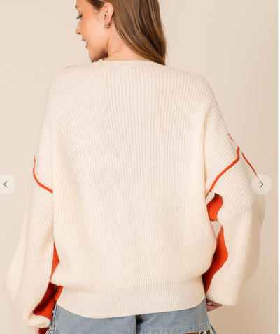 Game Day Colorblock Sweater