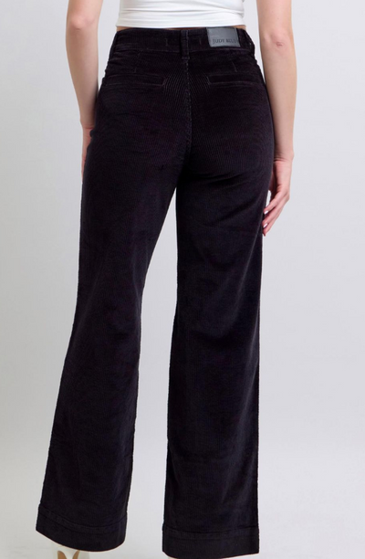 Judy Blue - Corduroy Trouser - Black