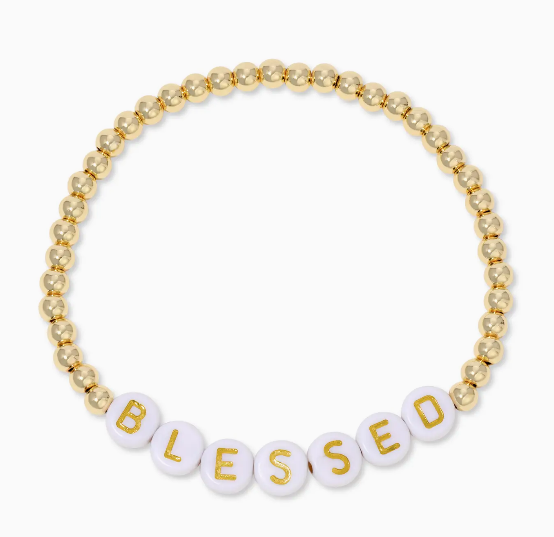 Splendid Iris - Blessed Beaded Bracelet