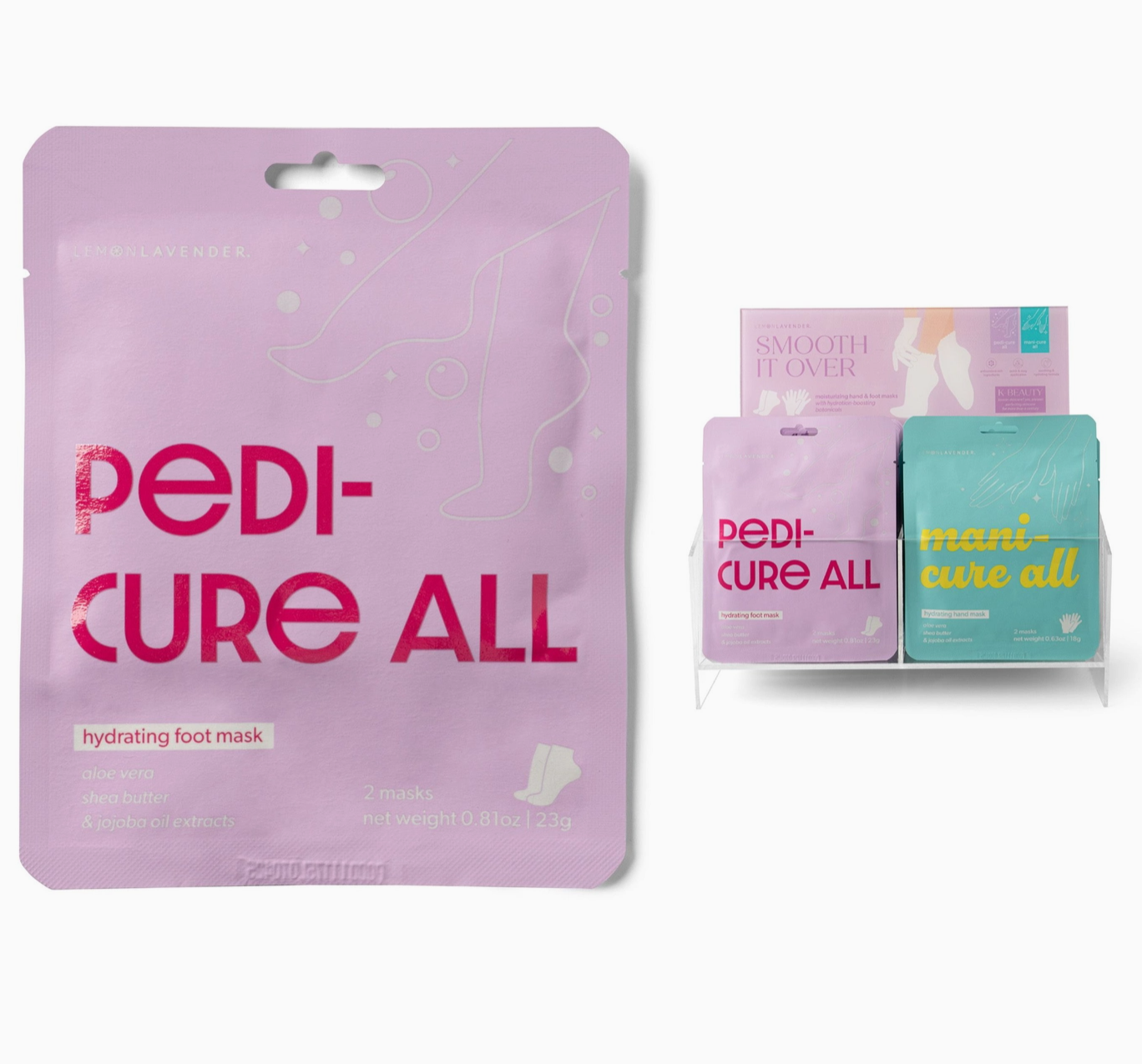 Lemon Lavender Hand & Foot Mask