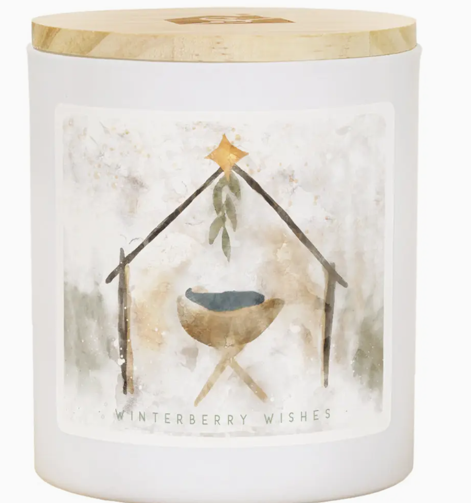 Christmas Manger Soy Candle
