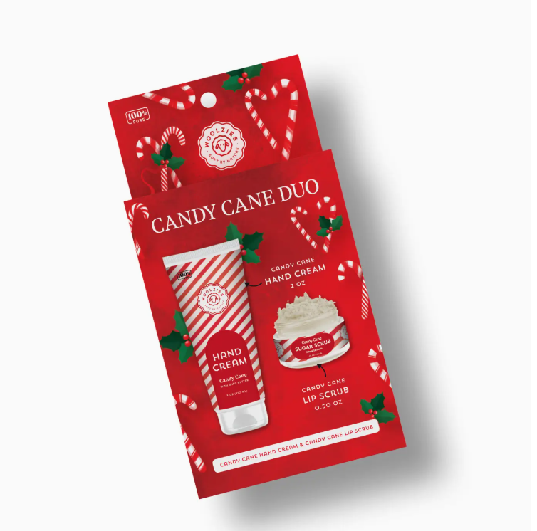 Candy Cane Duo - Hand Cream & Lip Scrub