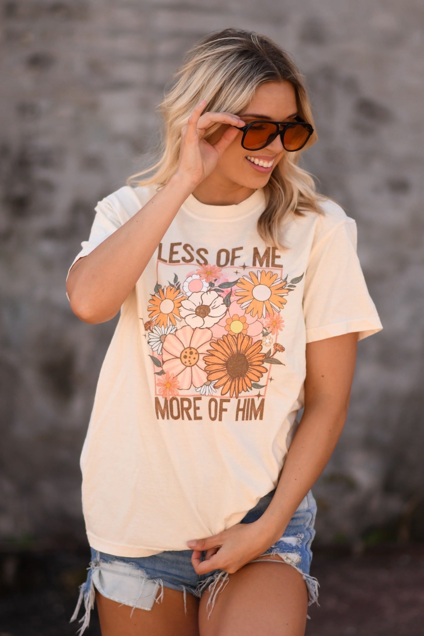 Less of Me More of Him Tee