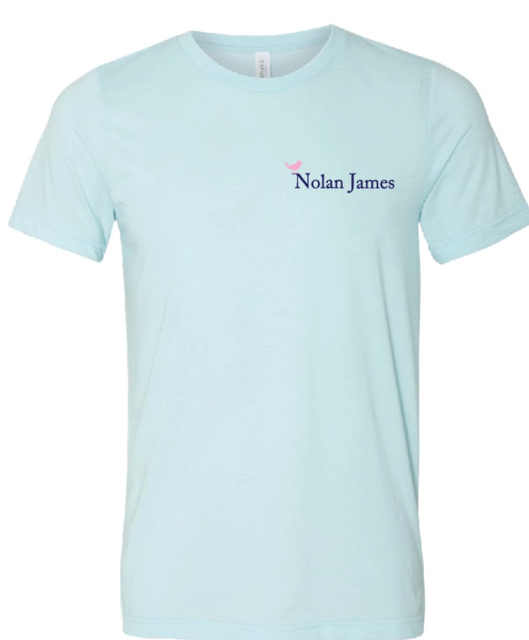 Nolan James T-Shirt - Ice Blue