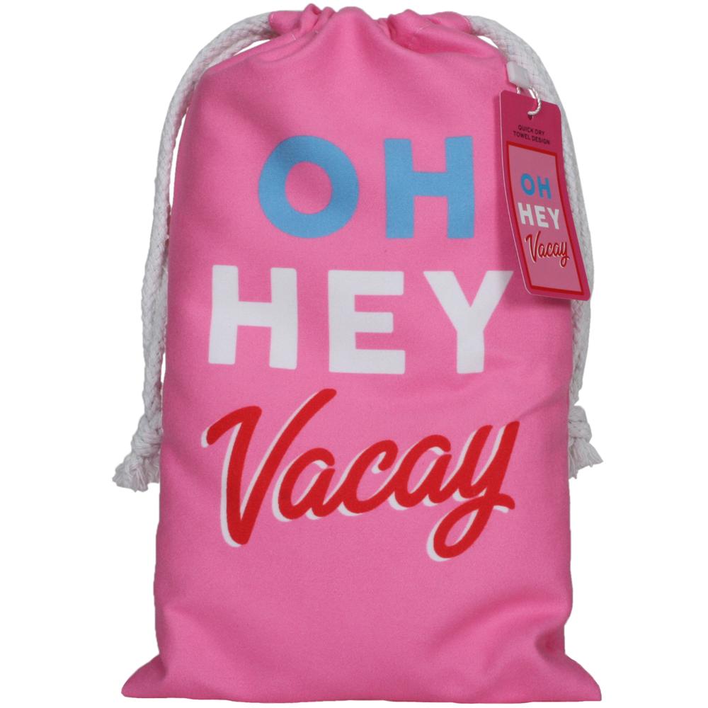 Oh Hey Vacay -  Quick Dry Beach Towels