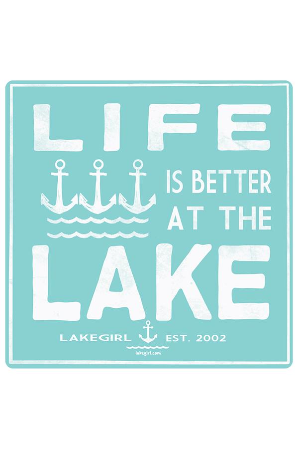 Lakegirl - Camptown Anchors Sticker