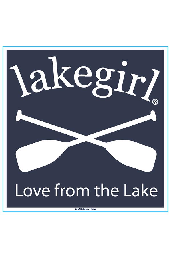 Lakegirl - Love From the Lake Sticker