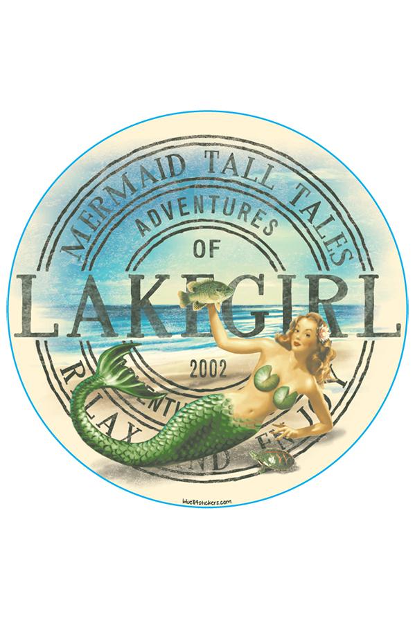 Lakegirl - Mermaid Sticker